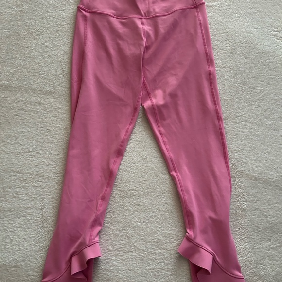 Pink Ruffle Leggings - Picture 1 of 2